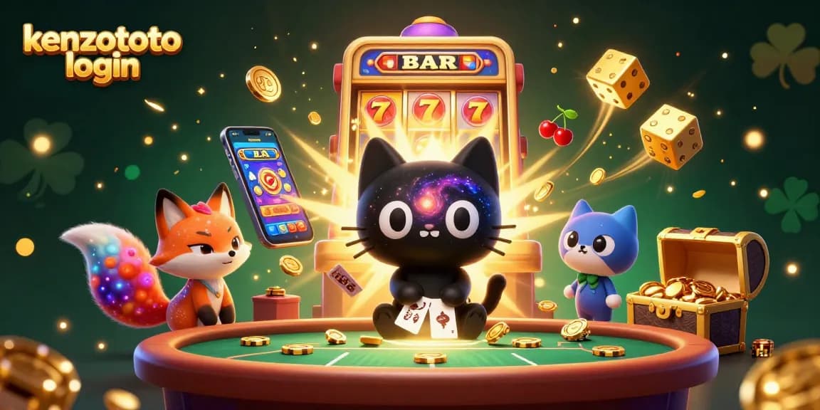 Experience thrilling gameplay with KENZOTOTO login at the magical cosmic casino table, rich in colors and energy.