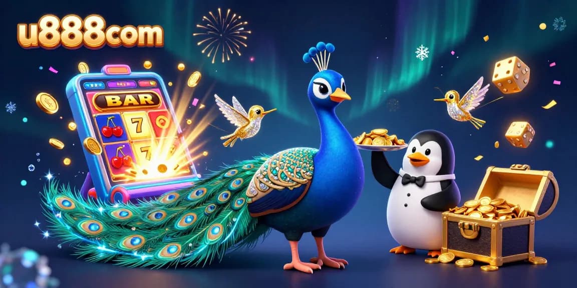 Try your luck at u888com with a vibrant casino scene bursting with action and rewards.