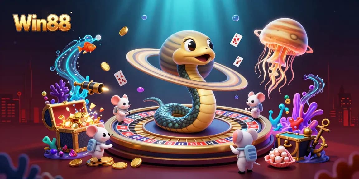 Win88 delivers thrilling gaming experiences with immersive space-themed casino action.