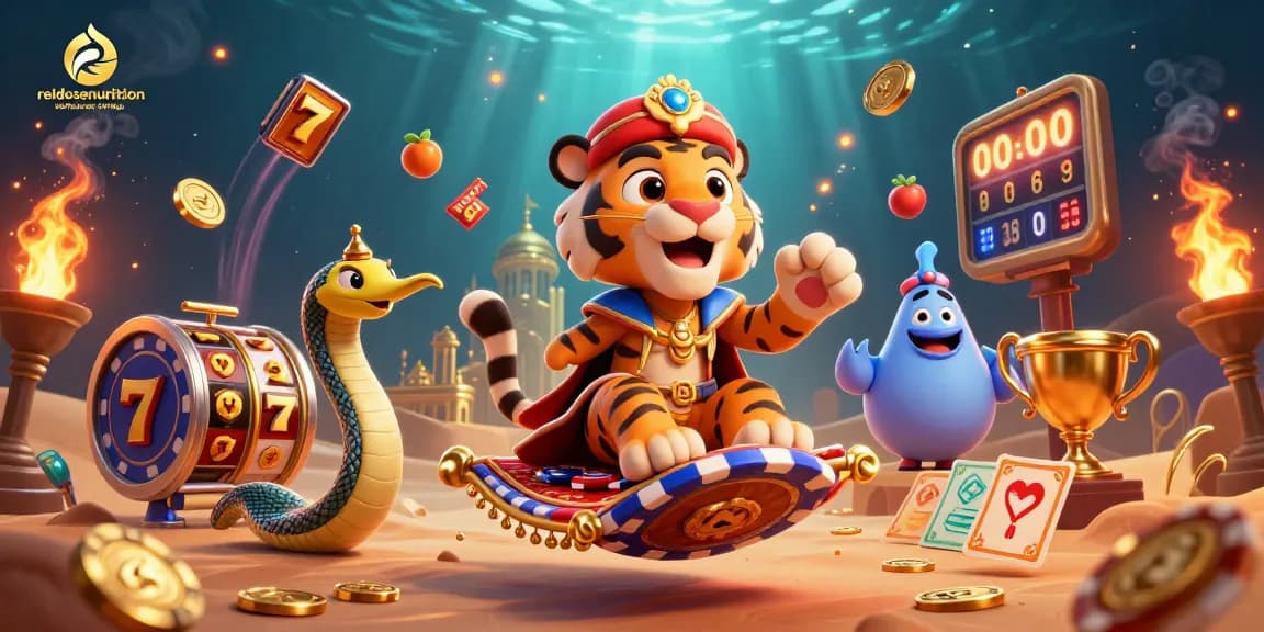Menghasilkan pengalaman judi yang seru di realdosenutrition dengan simbol slot, jackpot, dan uang emas.