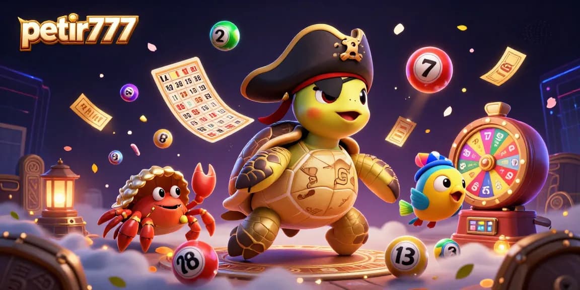 Engage in thrilling action on petir777, where vibrant lottery balls and colorful game elements come to life.