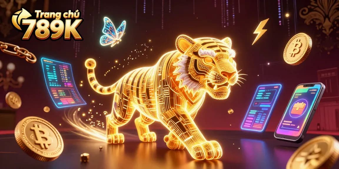 Join the gaming excitement at Trang chủ 789K with immersive casino visuals and vibrant neon elements.