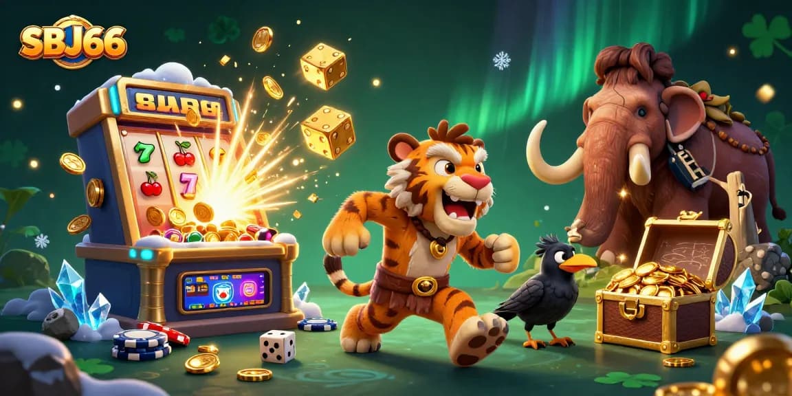 Experience thrilling casino gameplay with SBJ66, featuring entertaining characters and exciting slots!