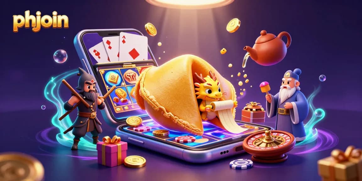 Experience thrilling wins with phjoin's vibrant casino illustrations of gaming adventures.