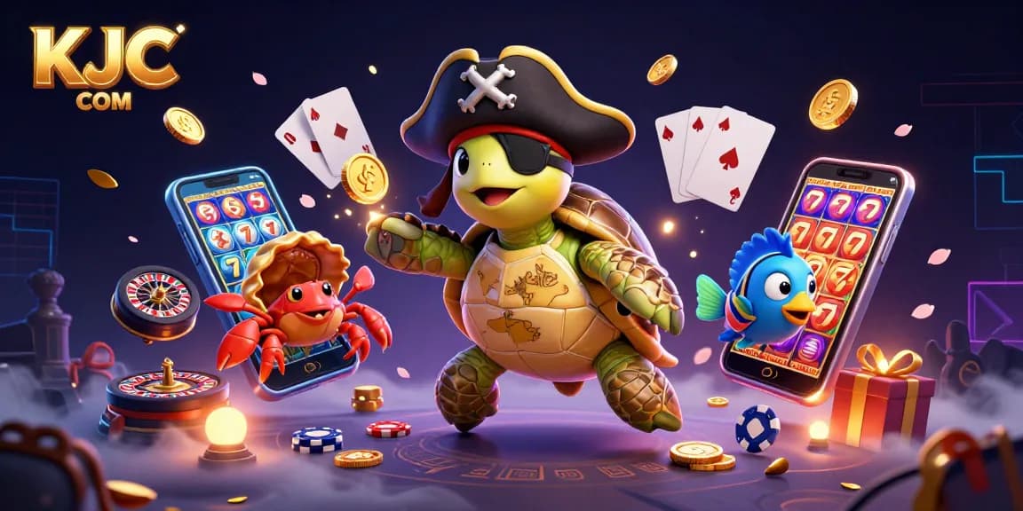 Spin to win with KJC COM's thrilling casino experience featuring vibrant characters and exciting games.