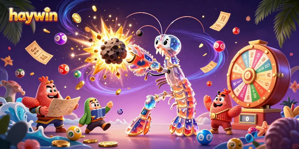 Experience the excitement of haywin casino with vibrant 3D characters immersed in a world of shimmering casino games.