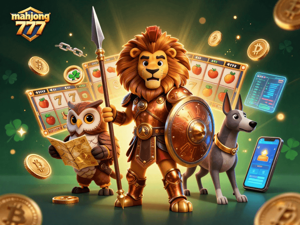 Players enjoy mahjong 777 slots in vibrant, dynamic casino atmosphere filled with excitement.