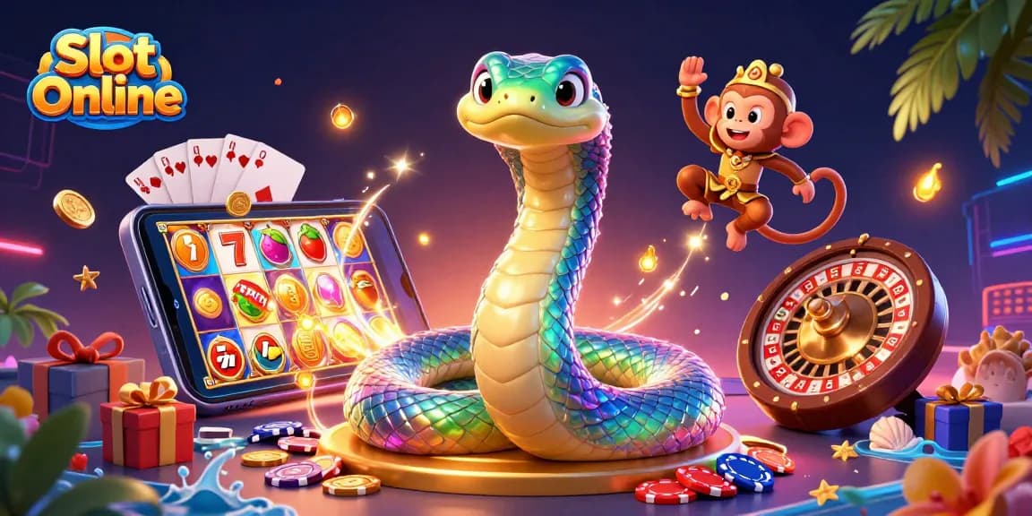 Spin the reels on engaging Slot Online games featuring vibrant graphics, colorful coins, and dynamic gameplay.