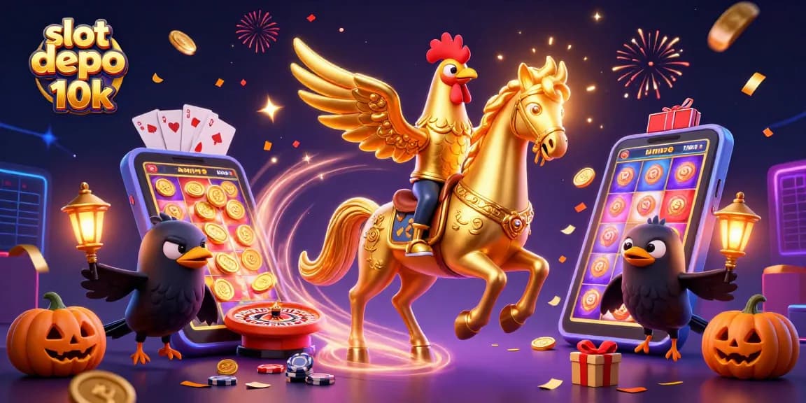 Experience thrilling wins with slot depo 10k in vibrant 3D casino action.