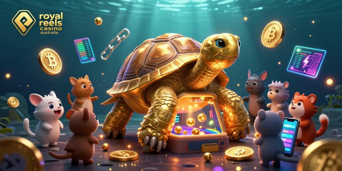Engage with digital fun at royal reels casino australia with a colossal tortoise-themed pinball game.