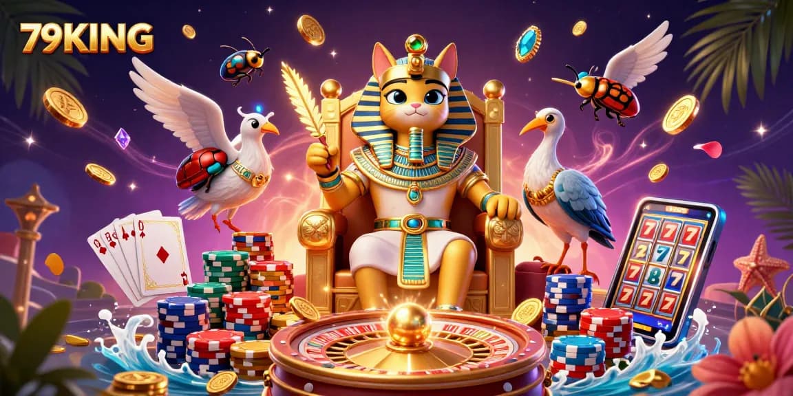 Experience the thrill of 79KING casino with vibrant gaming elements and rich visuals.