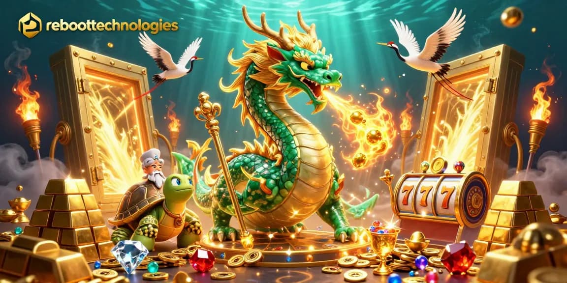 Win big with reboottechnologies at our vibrant casino featuring dragons and treasures!