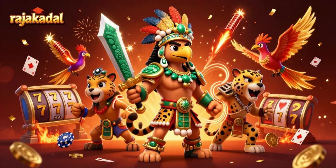 Rasakan kemenangan dengan rajakadal di dunia permainan slot yang memukau dan berwarna-warni!