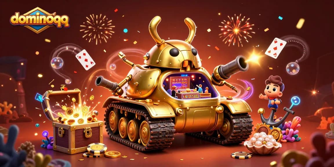 Experience thrilling gameplay with dominoqq in a vibrant and engaging casino scene.