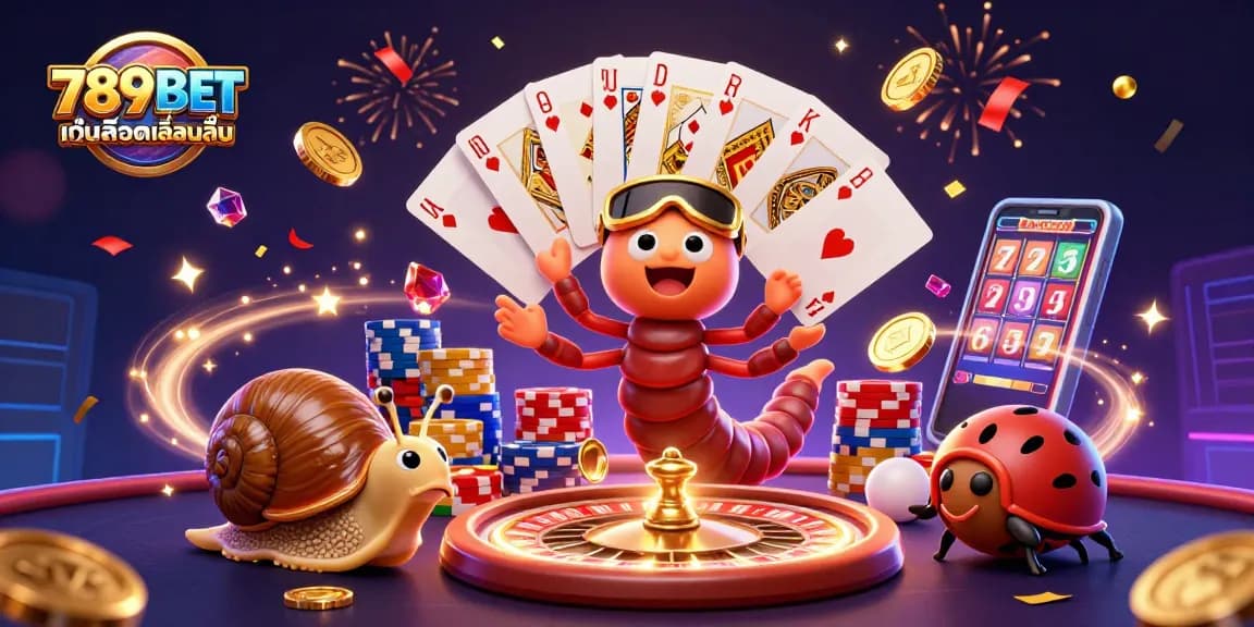 เล่นสล็อตลื่นกับ 789BET เว็บสล็อตด้วยดีลเลอร์ที่น่ารักและเกมส์คาสิโนที่มีสีสัน