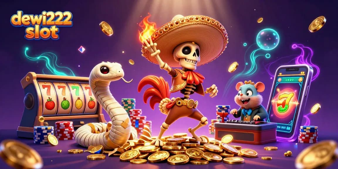 Engage in the dewi222 slot experience with vibrant characters and thrilling 3D graphics.