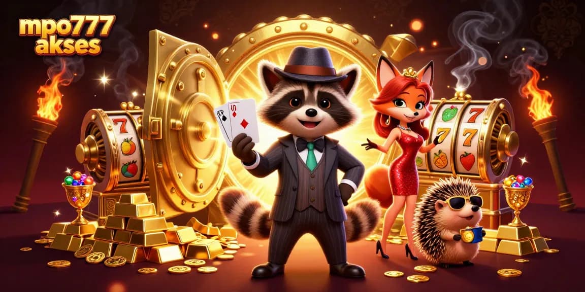 Engage with mpo777 akses for thrilling online casino experiences surrounded by casino treasures.