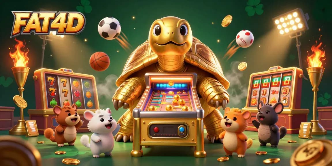 Engage with FAT4D for thrilling slot games and real-time RTP updates on an exciting 3D illustration.