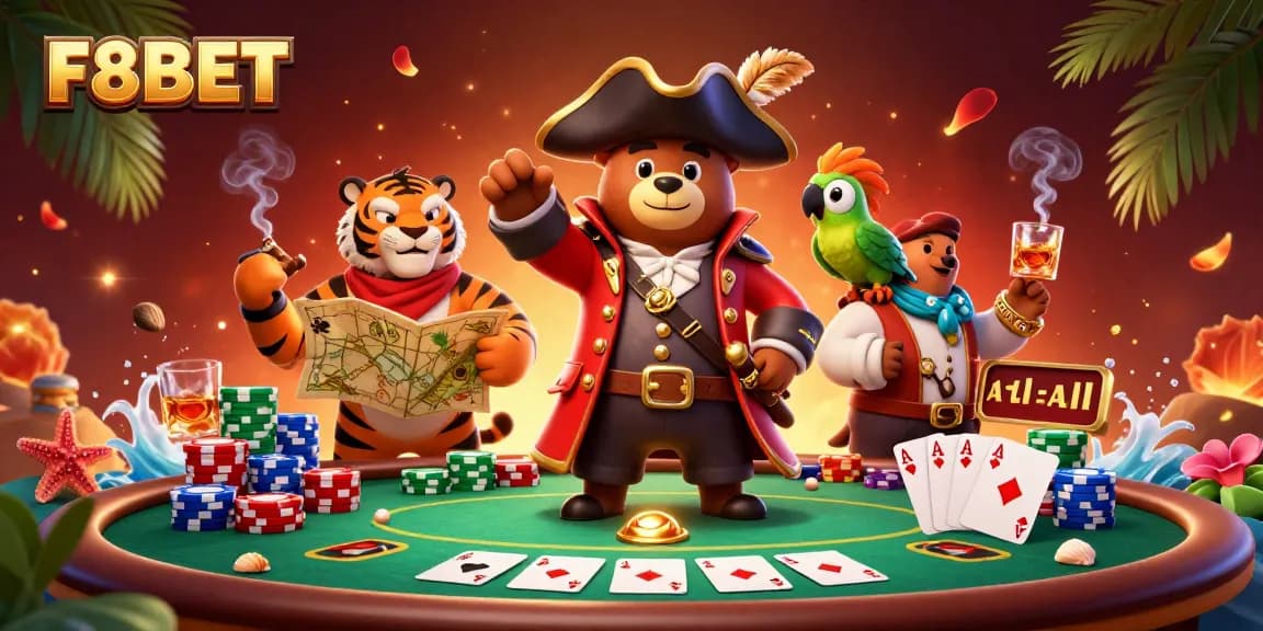 Engage with exciting games at F8BET while enjoying a vibrant 3D casino adventure.