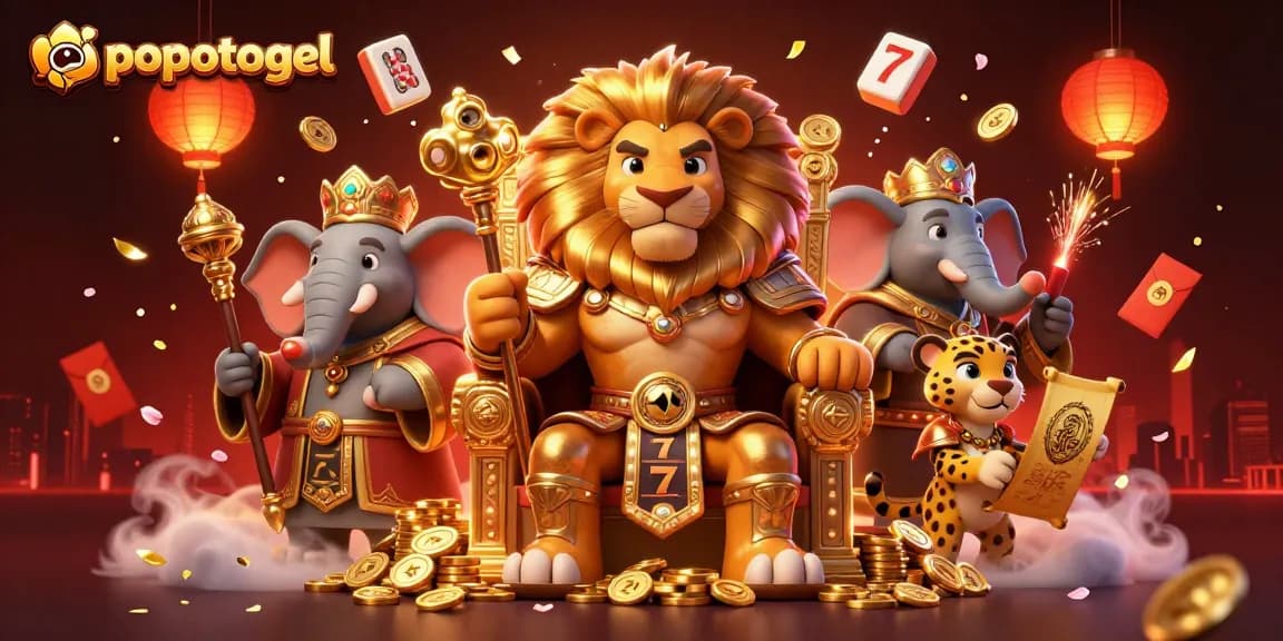 Experience excitement at popotogel, where the lion king reigns over thrilling slot jackpots