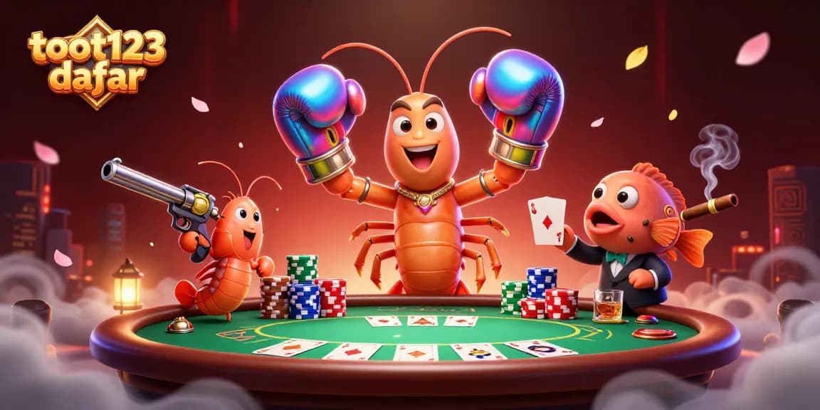 Engage in the thrilling action at toot123 daftar with vibrant casino elements and dynamic characters.