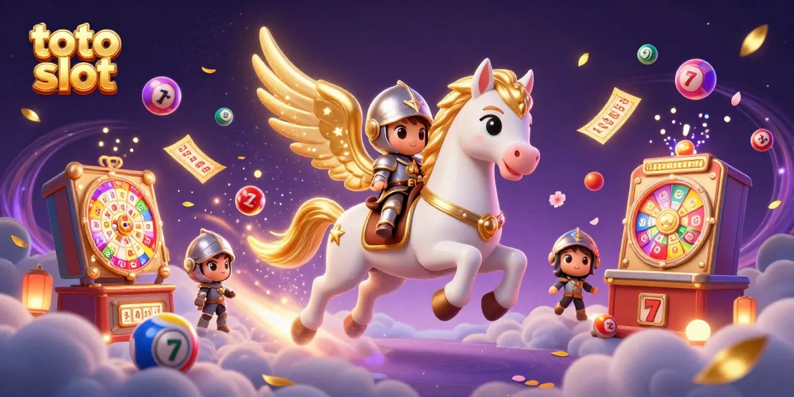 Experience thrilling toto slot adventures with vibrant lottery elements and dynamic characters.