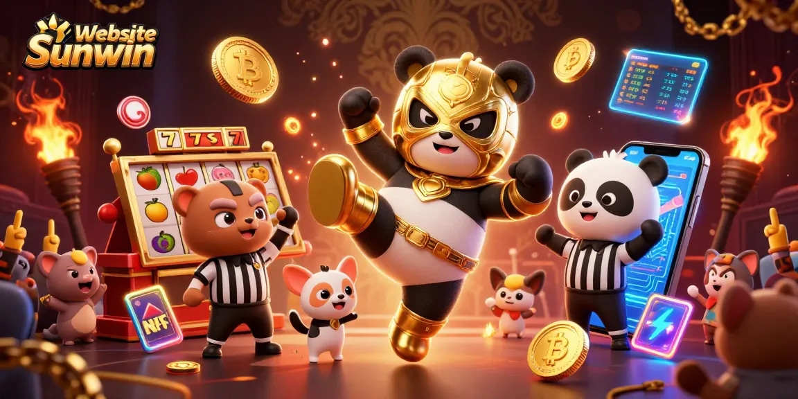 Experience excitement with the Website Sunwin slots jackpot, featuring colorful reels and thrilling gameplay.