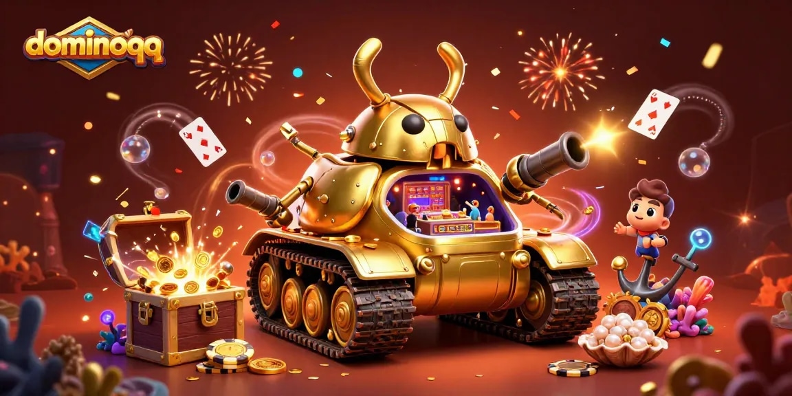 Experience thrilling gameplay with dominoqq in a vibrant and engaging casino scene.