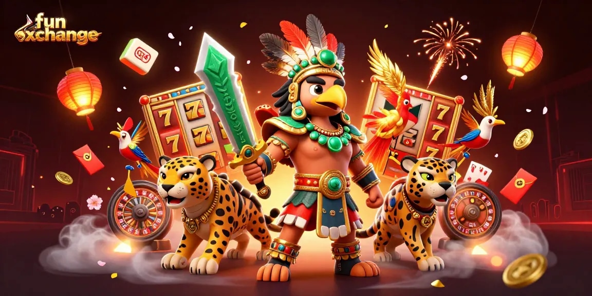 Experience the excitement of fun exchange with dynamic casino elements and immersive characters.