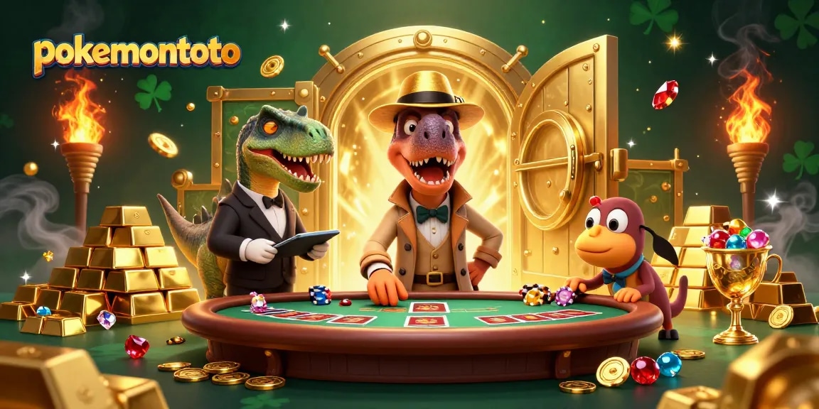 Mainkan pokemontoto di kasino online dengan karakter unik dalam ilustrasi 3D yang menarik.