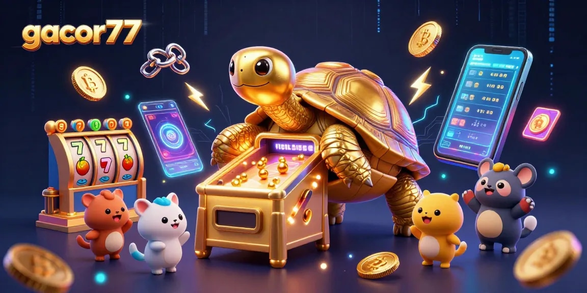 Gacor77, mainkan slot online seru dengan peluang menang tinggi di gambar menarik ini.