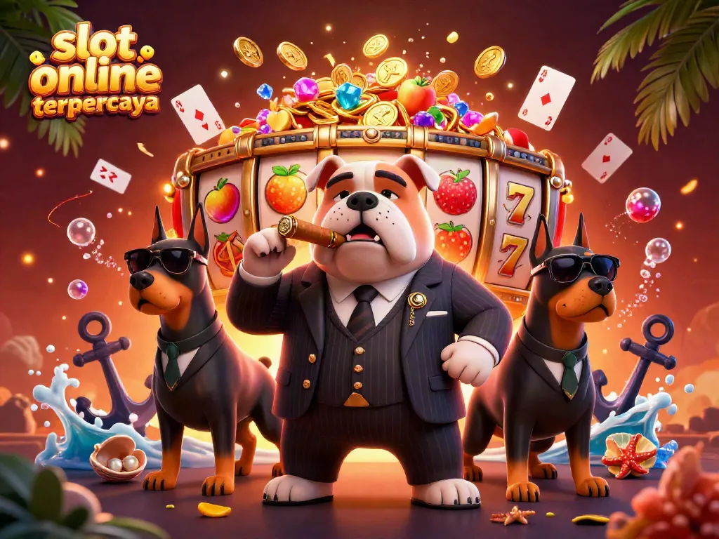 Raih kemenangan di slot online terpercaya dengan karakter kartun di kasino virtual penuh simbol keberuntungan.