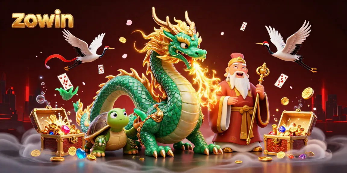 Experience thrilling gameplay at Zowin with the dynamic characters and vivid casino elements.