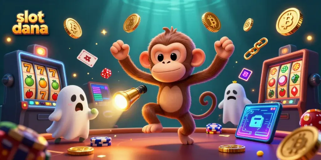 Slot dana menawarkan pengalaman seru dengan karakter poltergeist bermain di kasino bertema mega jackpot.