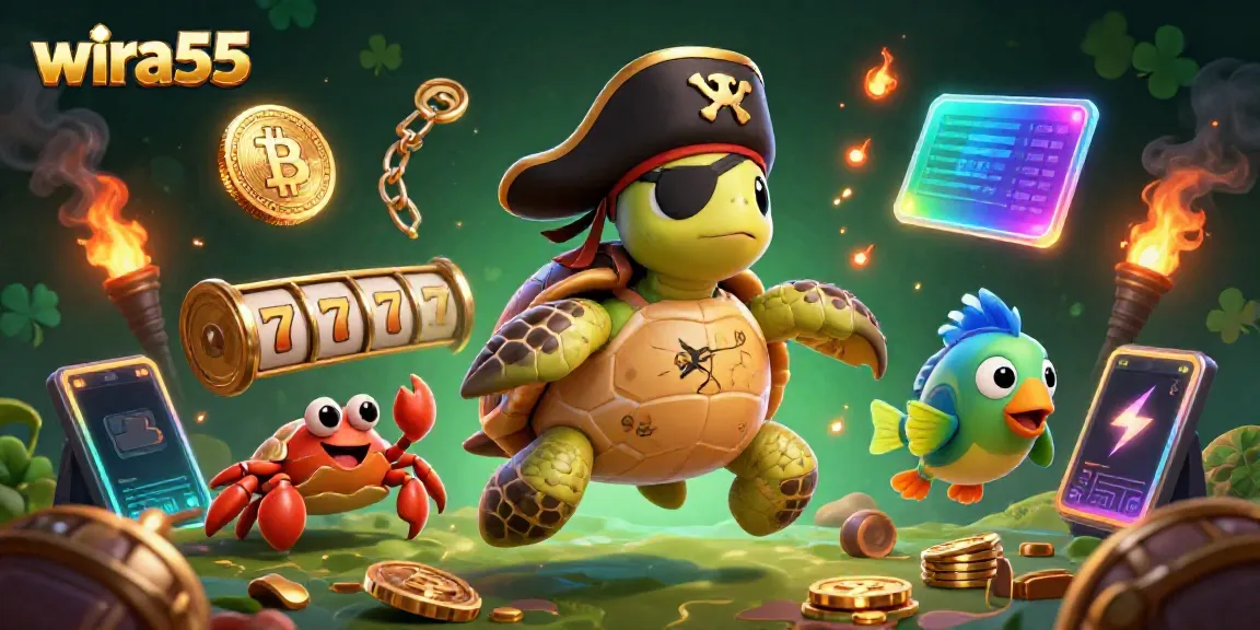Engage with exciting slots at wira55, featuring vibrant 3D animated characters and dynamic effects.