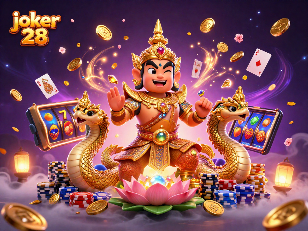 Joker 28 menghadirkan pengalaman bermain slot dengan kemenangan besar dan simbol keberuntungan