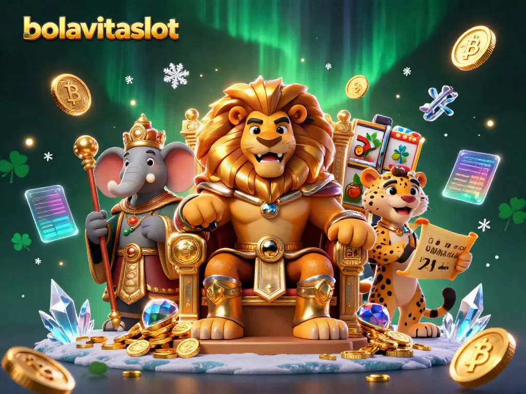 Experience bolavitaslot with vibrant 3D casino characters and dynamic slot gaming elements.