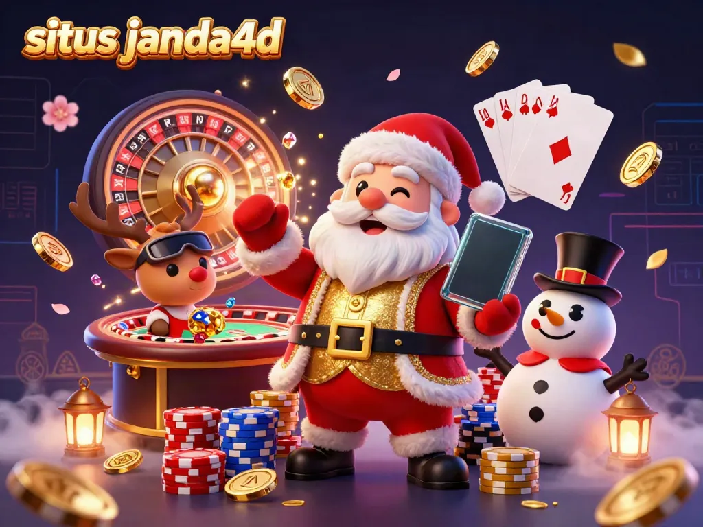 Situs janda4d rayakan kemenangan dengan animasi kasino yang meriah.