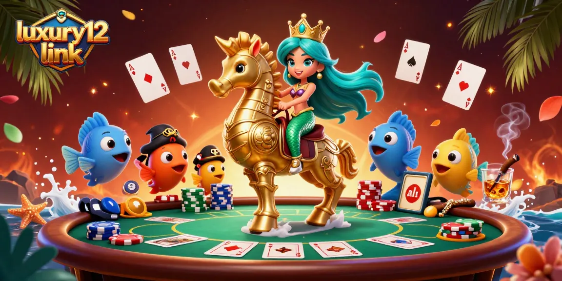 Menggandakan kesenangan di luxury12 link dengan ilustrasi kasino yang penuh warna dan karakter menarik.