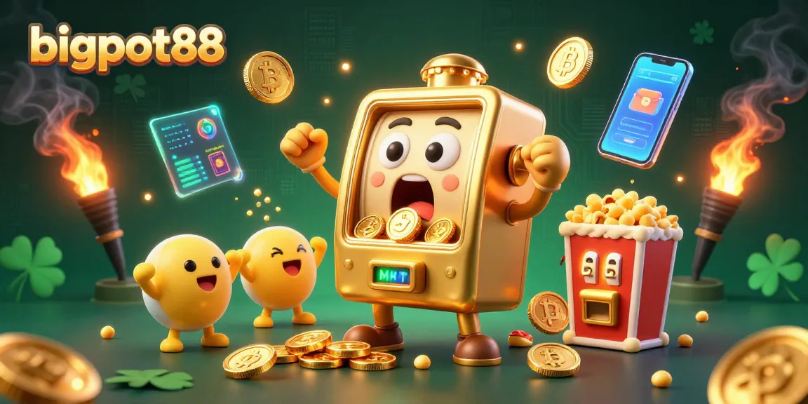 Experience bigpot88's thrilling jackpot moments with dazzling slot machines and crypto coins!