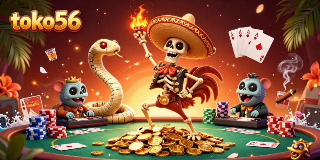 Menangkan permainan di toko56 saat bermain poker! Ada banyak tumpukan chip poker yang tersedia untuk digunakan.