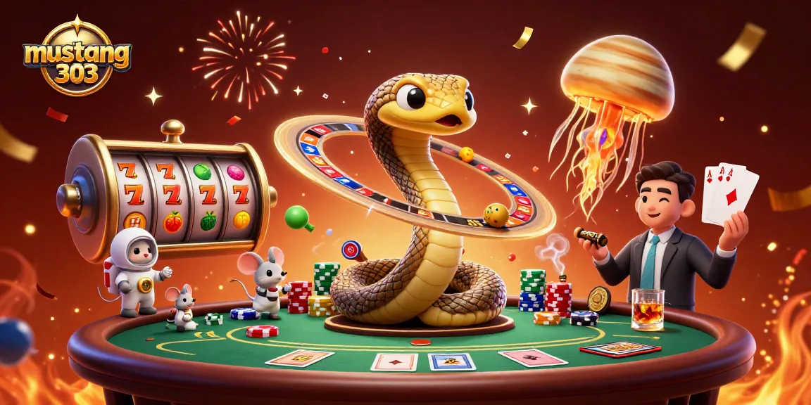 Experience the excitement of mustang303 with vibrant slot reels, bets, and cosmic characters.