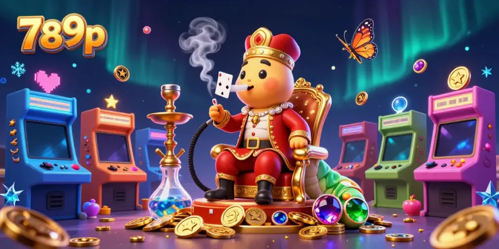 Experience thrilling gaming adventures in 789p's vibrant casino world with exciting characters.