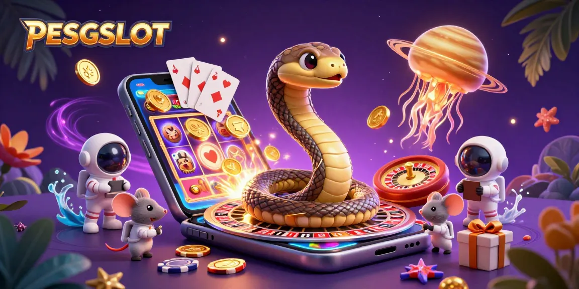 Menggali gameplay PESGSLOT dengan karakter unik di ruang angkasa dan elemen slot yang menghibur.