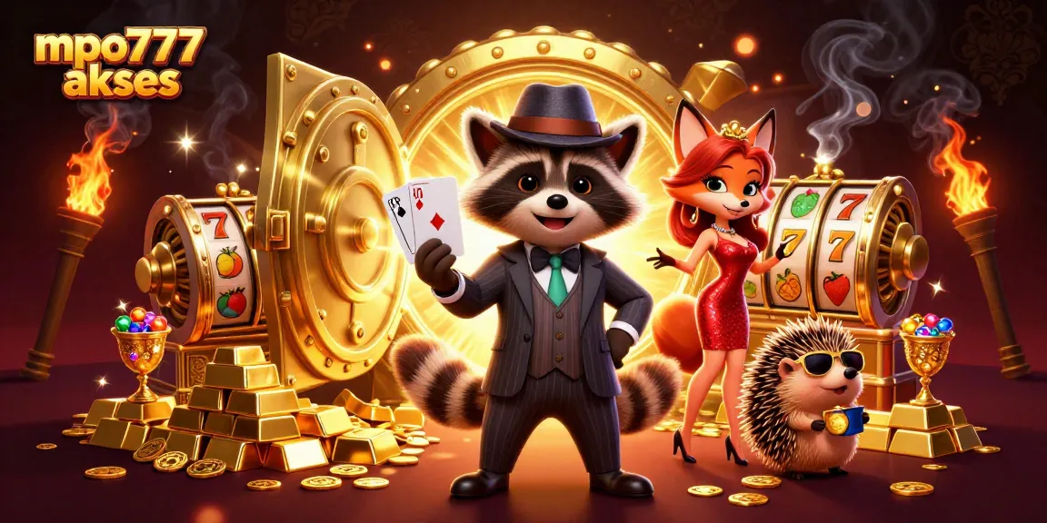 Engage with mpo777 akses for thrilling online casino experiences surrounded by casino treasures.